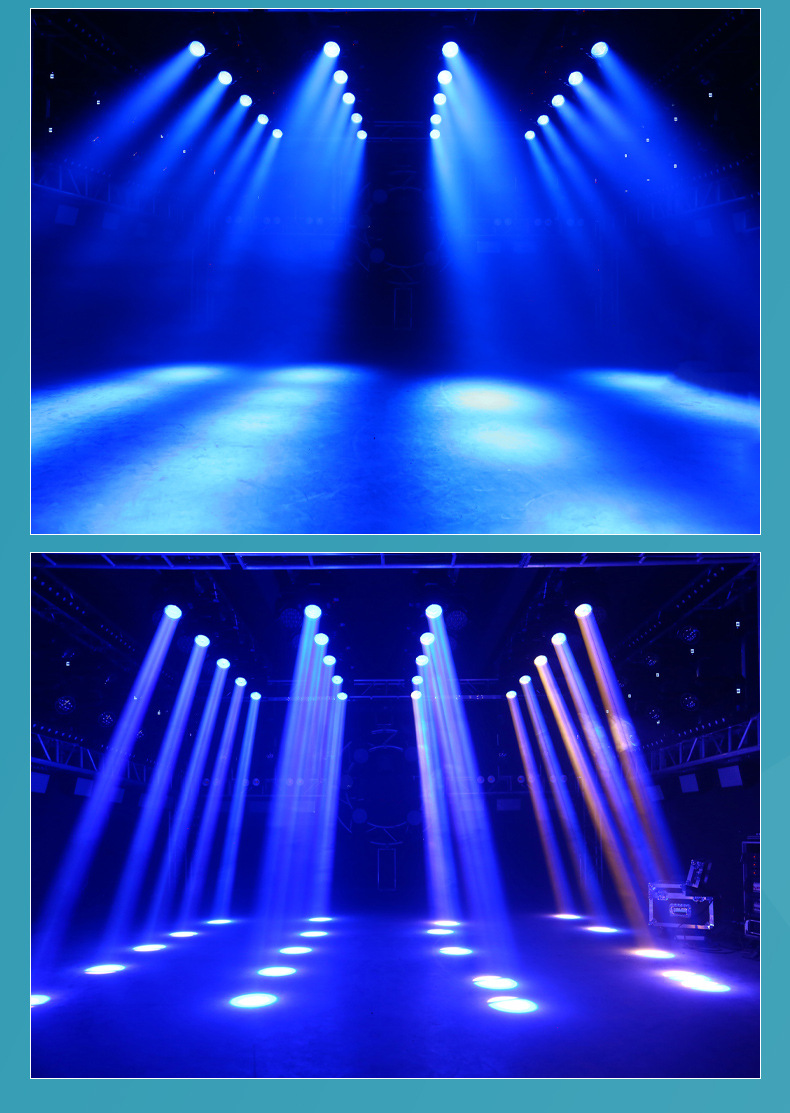 380w防水光束灯文旅景区亮化工程地标摇头灯光节户外喷泉投光灯