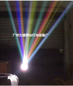 探秘力盛舞台灯光设备厂的创新之作 5000w空中玫瑰灯与LED城市之光系列